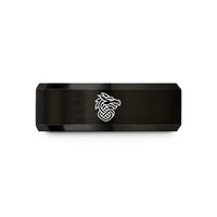 best presents for couples – black tungsten dragon knot wedding band