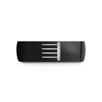 tungsten wedding band – black tungsten final barline wedding band