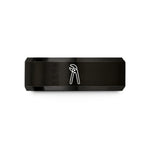 anniversary presents for couples – black tungsten groove pliers wedding band
