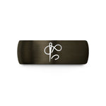 birthday presents for her – gunmetal & black tungsten needle thread wedding band