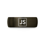 black tungsten men's ring – gunmetal & black tungsten javascript wedding band