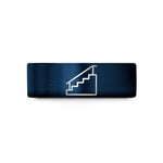 tungsten ring for her – blue tungsten stair set handrail wedding band