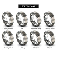 font options for inside engraving on gray yr rune rings