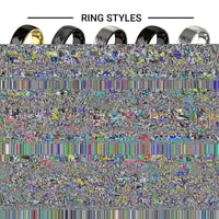 desert sunburst cactus design tungsten ring styles in black & gold