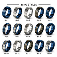 bga package design tungsten ring styles in gray