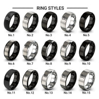 moka pot design tungsten ring styles in gray