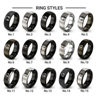 on ear headphones design tungsten ring styles in black