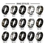 drawing tablet stylus design tungsten ring styles in grey