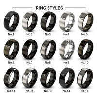 kitchen tongs design tungsten ring styles in black