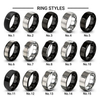 grill fork design tungsten ring styles in grey