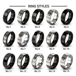 meat claws design tungsten ring styles in black