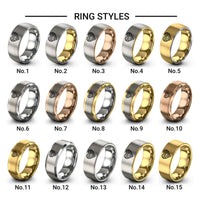 victorian filigree heart design tungsten ring styles in grey