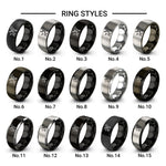 guide dog harness design tungsten ring styles in gunmetal & black